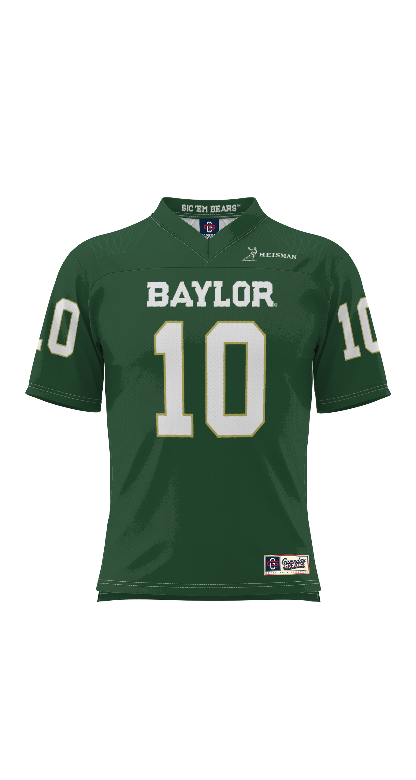 Robert Griffin III Baylor Bears GameDay Greats Youth Heisman 26/27 Football Jersey - Green