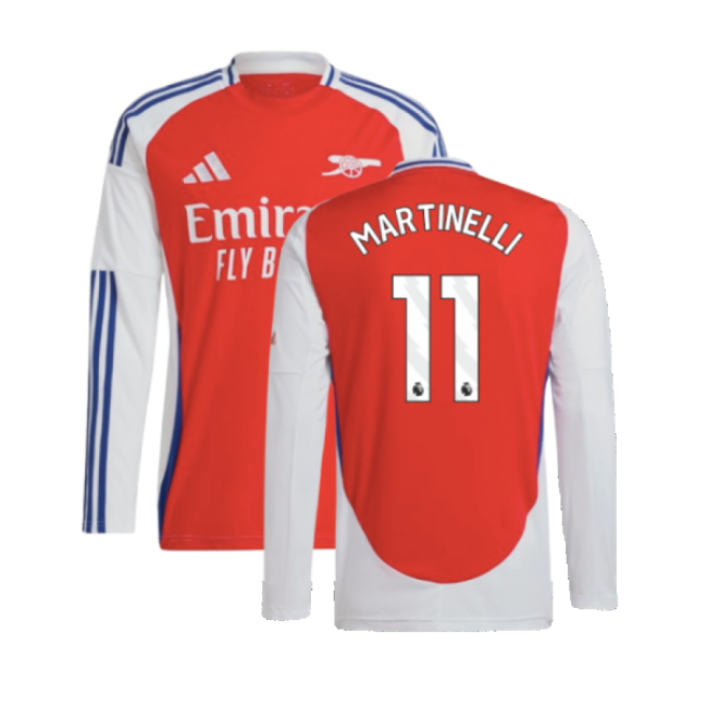 Arsenal Home Jersey 2024-20 Martinelli 11 L M S