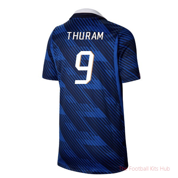 2026-2027 France Home Shirt (Kids) (Thuram 9)