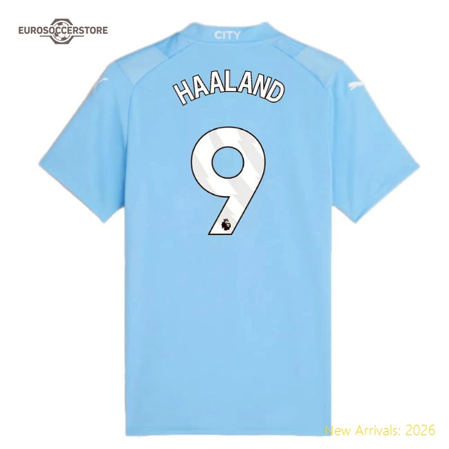 Man City Ladies Haaland Refined Jersey Climacool Flexible