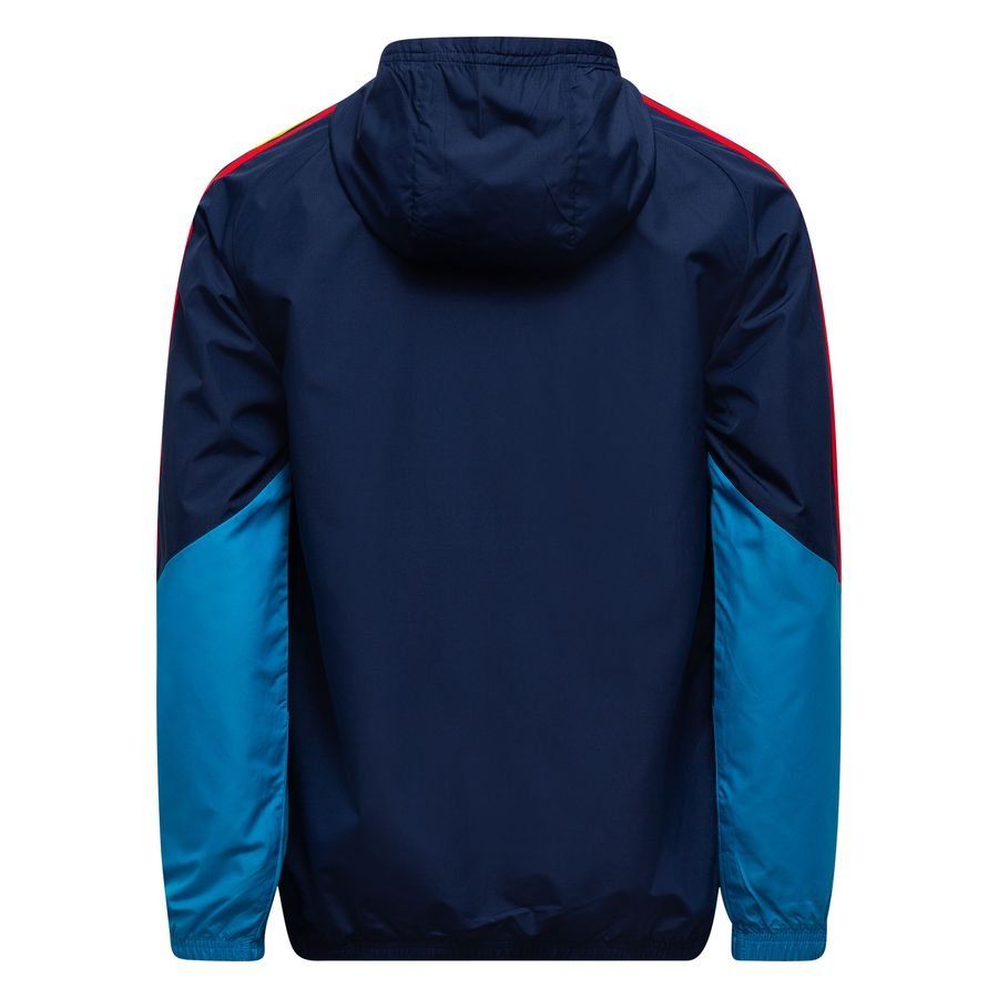 Spain Travel Jacket Tiro 26 All Weather World Cup 2026 Night Indigo