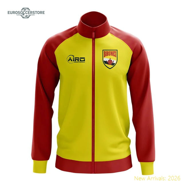 Brunei Concept Football Track Jacket (Yellow) - Kids