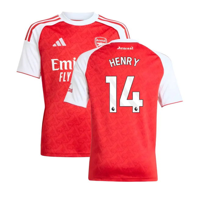 Kids Henry 14 Match Worn Style Arsenal Home Elite Kit 2025-2026 (1)