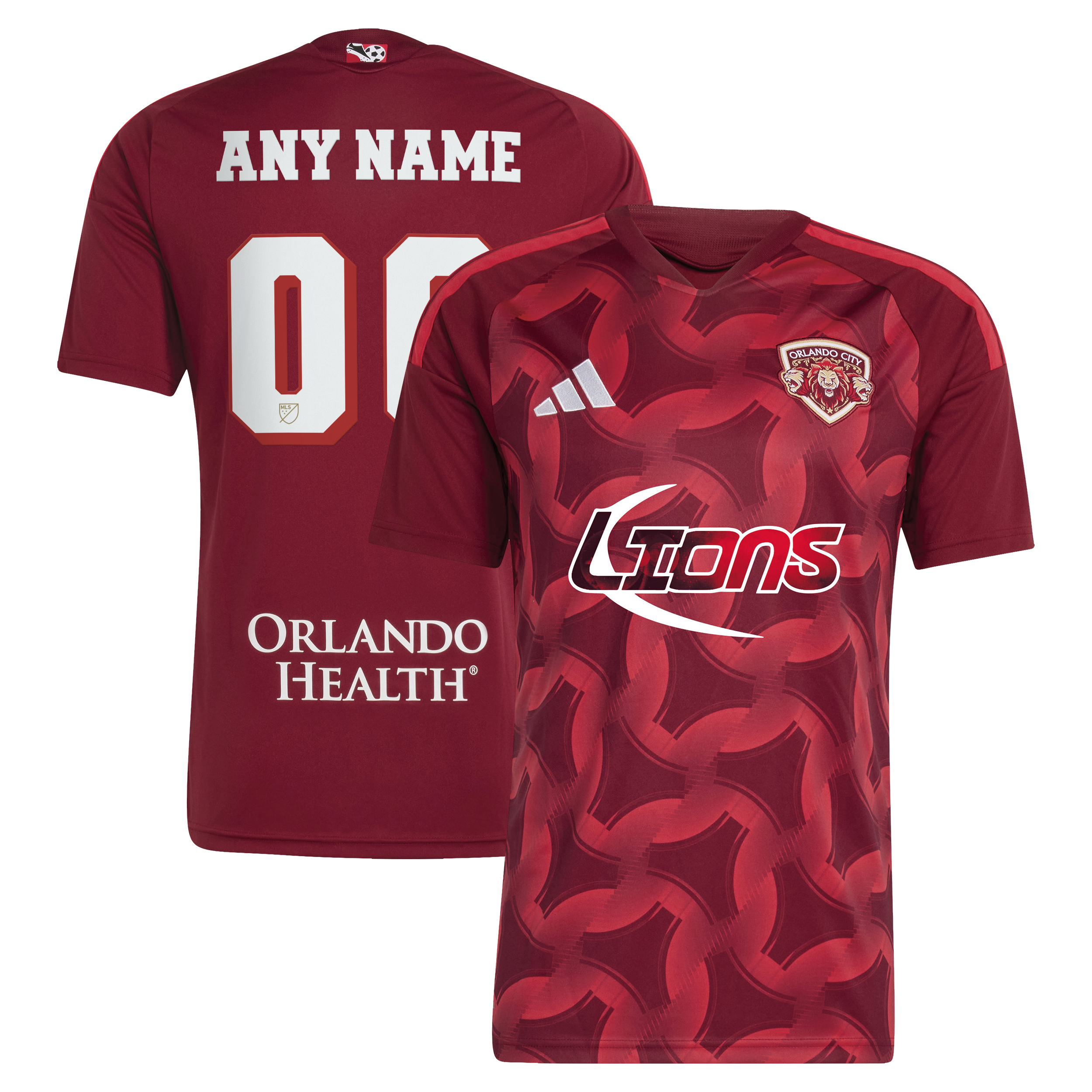 [LK] Orlando City SC 2026 Archive Replica Custom Jersey - Red