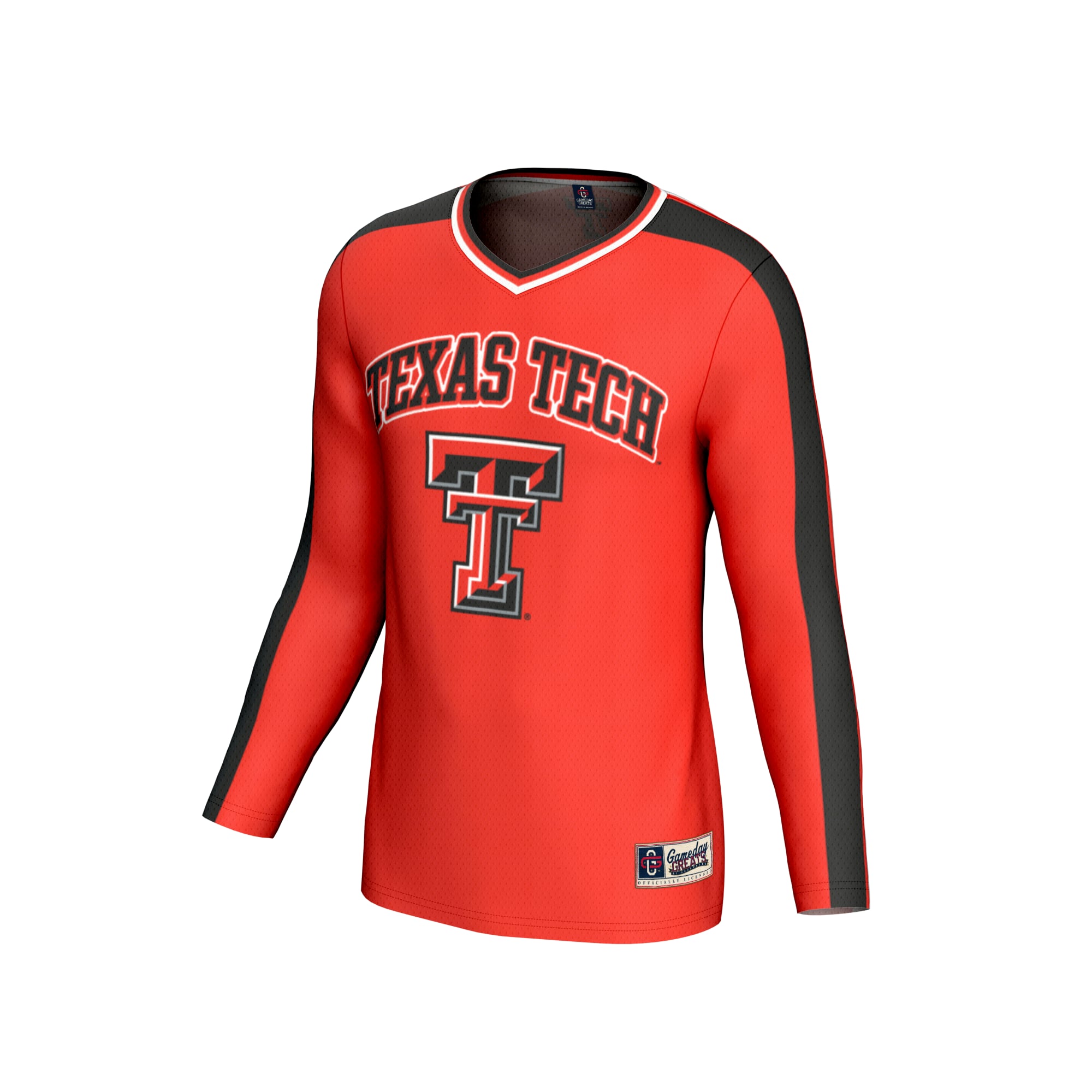 #1 Texas Tech Red Raiders GameDay Greats Unisex Lightweight Volleyball Fashion Jersey - Red