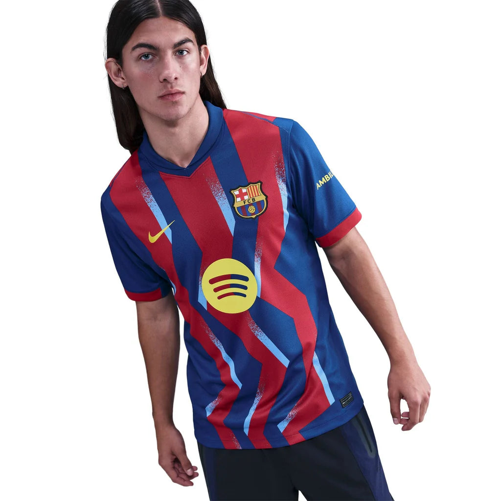 Barcelona Patches 2025-2026 La  Home Jersey – Authentic Shirt