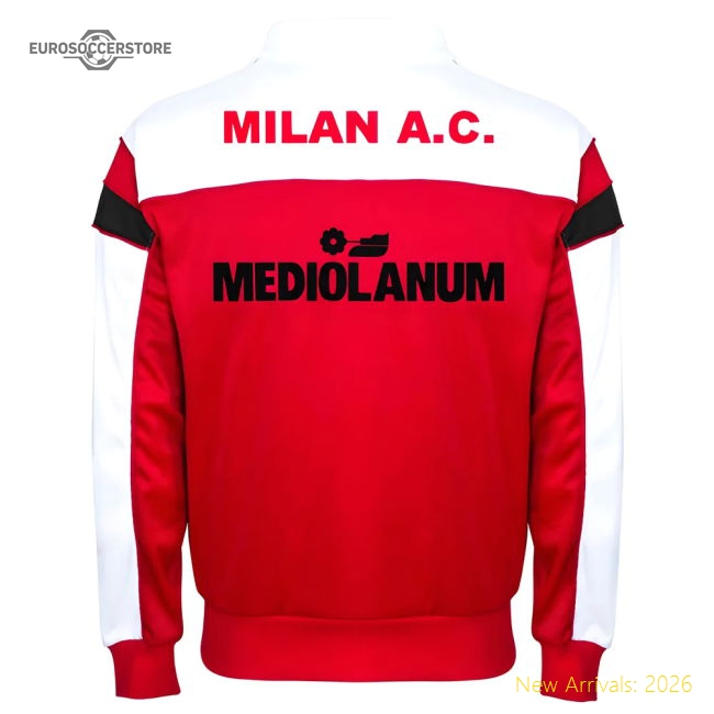 Trending Popular Ac Milan 1988 Retro Football Track Jacket