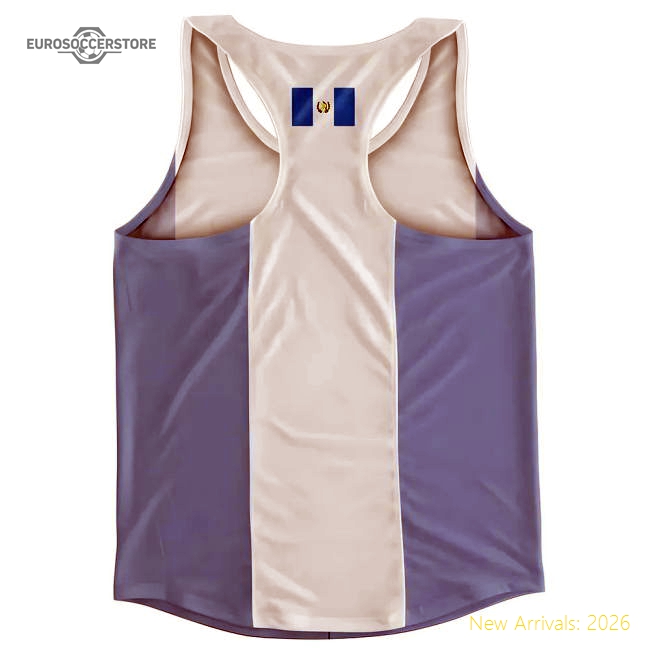Premium-grade Guatemala Flag Running Vest - World Cup Edition