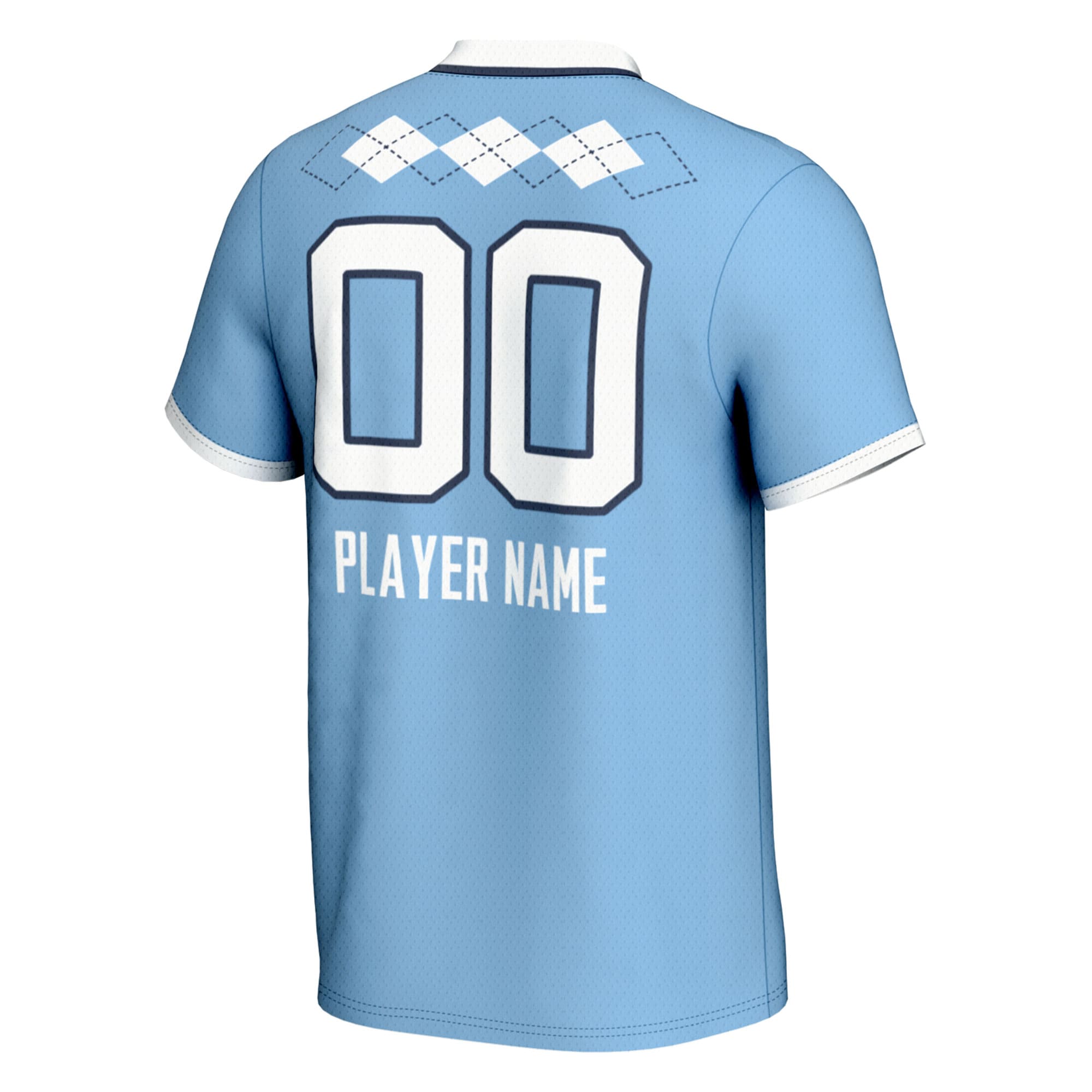 [NJP] North Carolina Tar Heels GameDay Greats Unisex NIL Pick-A-Player Lightweight Softball Jersey - Carolina Blue