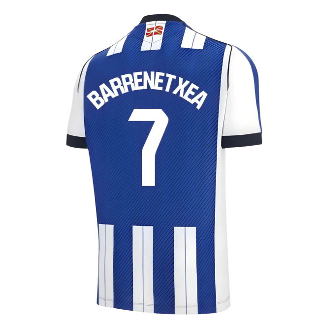 2025 Edition Durable Real Sociedad Home Football Shirt