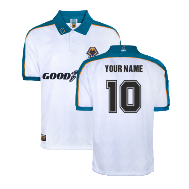 Wolverhampton Wanderers 1998 Away Shirt (Your Name) | Authentic Design