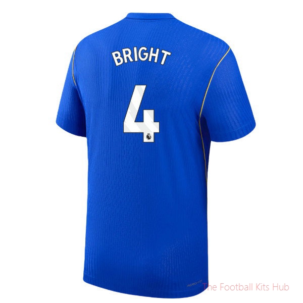 Bright #4 2026-2027 Chelsea Aero-FIT Shirt Team Kit Player Issue
