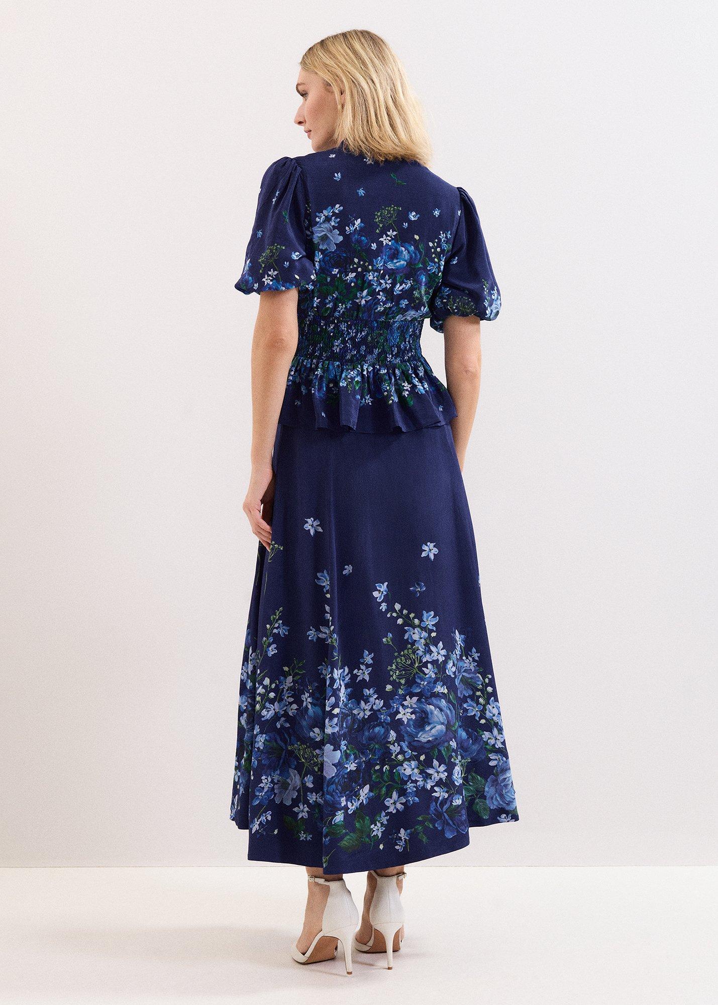 Maeve Floral Midi Skirt