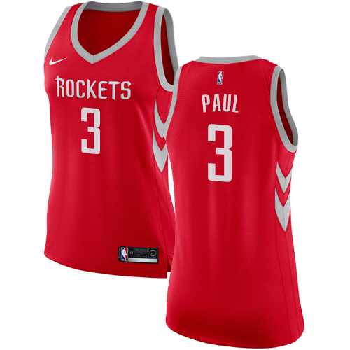 Red Chris Paul #3 Nike Jersey - Cost-Effective Premium Quality