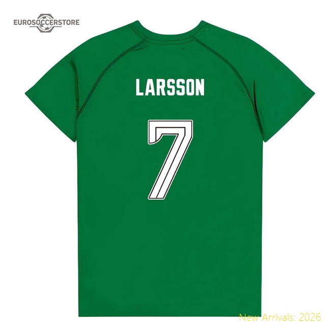 Breathable Football Team Kids Jersey Larsson 2025-2026 Drycell