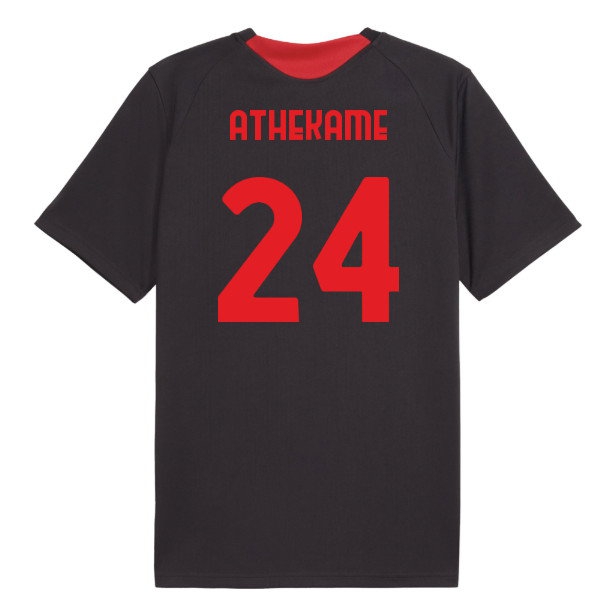 [HP] 2026-2027 AC Milan Training Jersey (Flat Dark Gray) (Athekame 24)