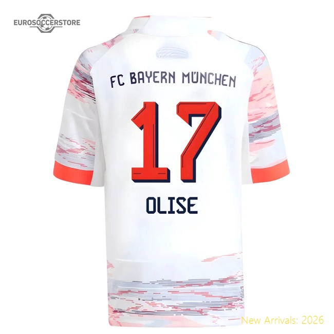 Popular 2025-2026 Bayern Munich Away Mini Kit (Olise 17)