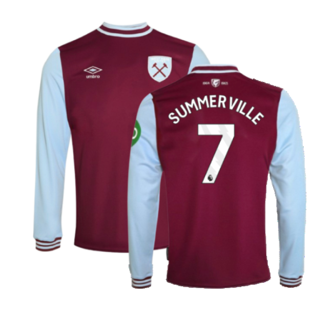 Limited Stock Stretchable 2024-2025 WHU Home Authentic Jersey Kid#314