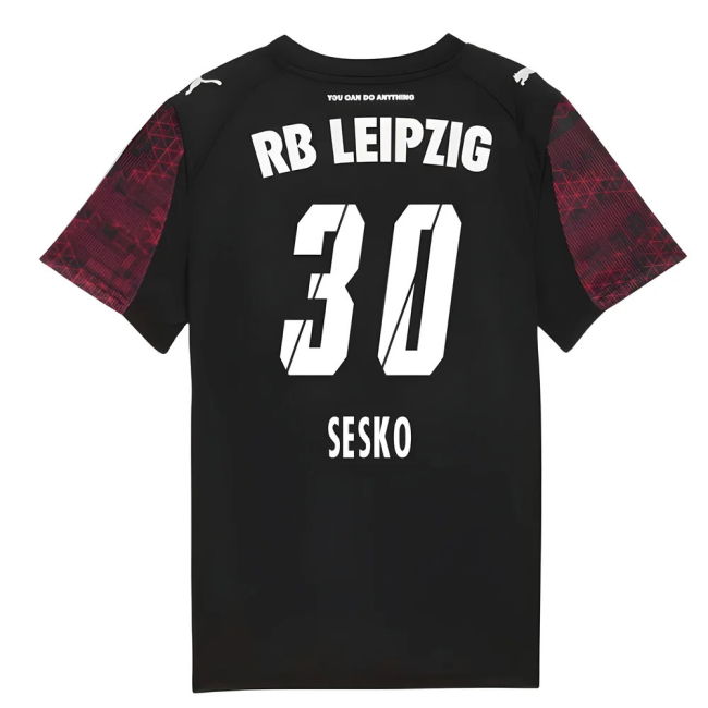 Dedicated Leipzig Red Bull Leipzig Third Shirt Kids Sesko #30 Elit...