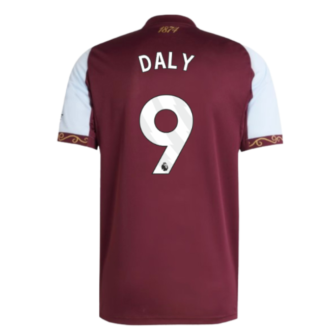 2025-2026 Aston Villa Home Shirt (Daly 9) Liverpool Fan Merchandise