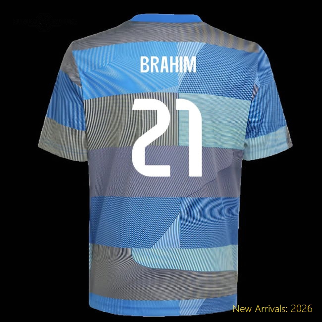 Gentle Football Team Kids Jersey Brahim 2025-2026 Climacool