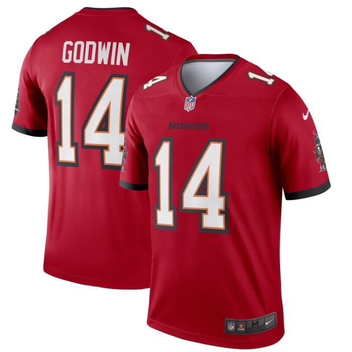 Men's Tampa Bay Buccaneers Chris Godwin Nike Red Legend Je...
