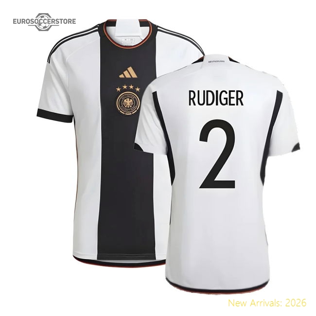 2022-2023 Germany Home Shirt (RUDIGER 2)