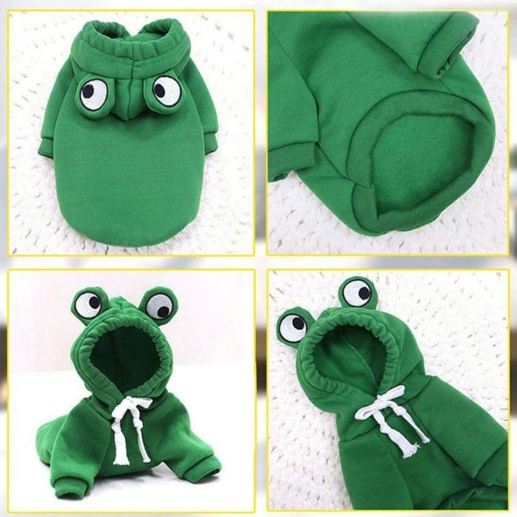 Stylish Frogy™ - Frenchie Winter Hoodie (wj13) for Fashion Lovers