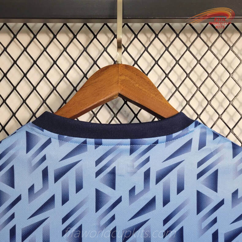 England 2023 Away Blue Football Kit