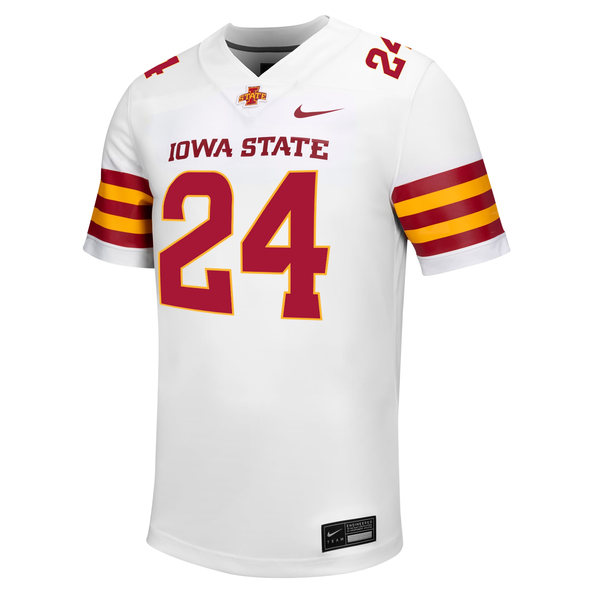 #24 Iowa State Cyclones Untouchable 26/27 Football Jersey?�C White