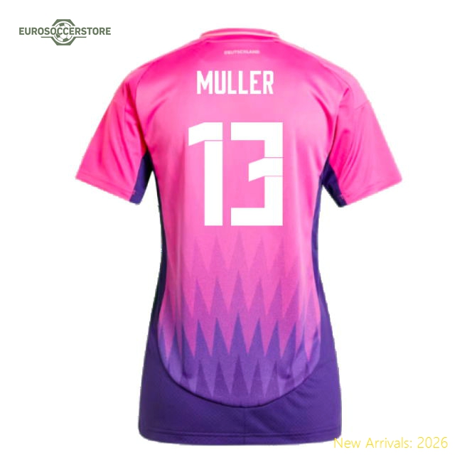 2024-2025 Football Team Ladies Comfortable Jersey Muller Dri-fit