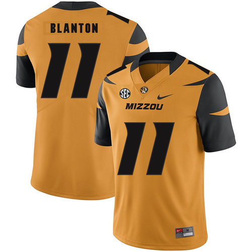Men's None Gold 2024 premium Kendall Blanton #11 stitched Jersey