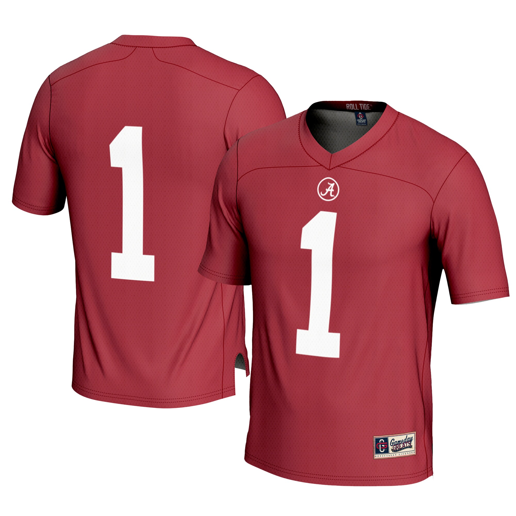 [DDG] Alabama Crimson Tide GameDay Greats Football Jersey - Crimson