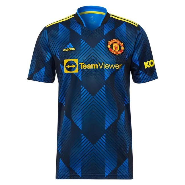 2021-20 Man Utd Official Third Soccer Jersey Man Utd #2021 L M S