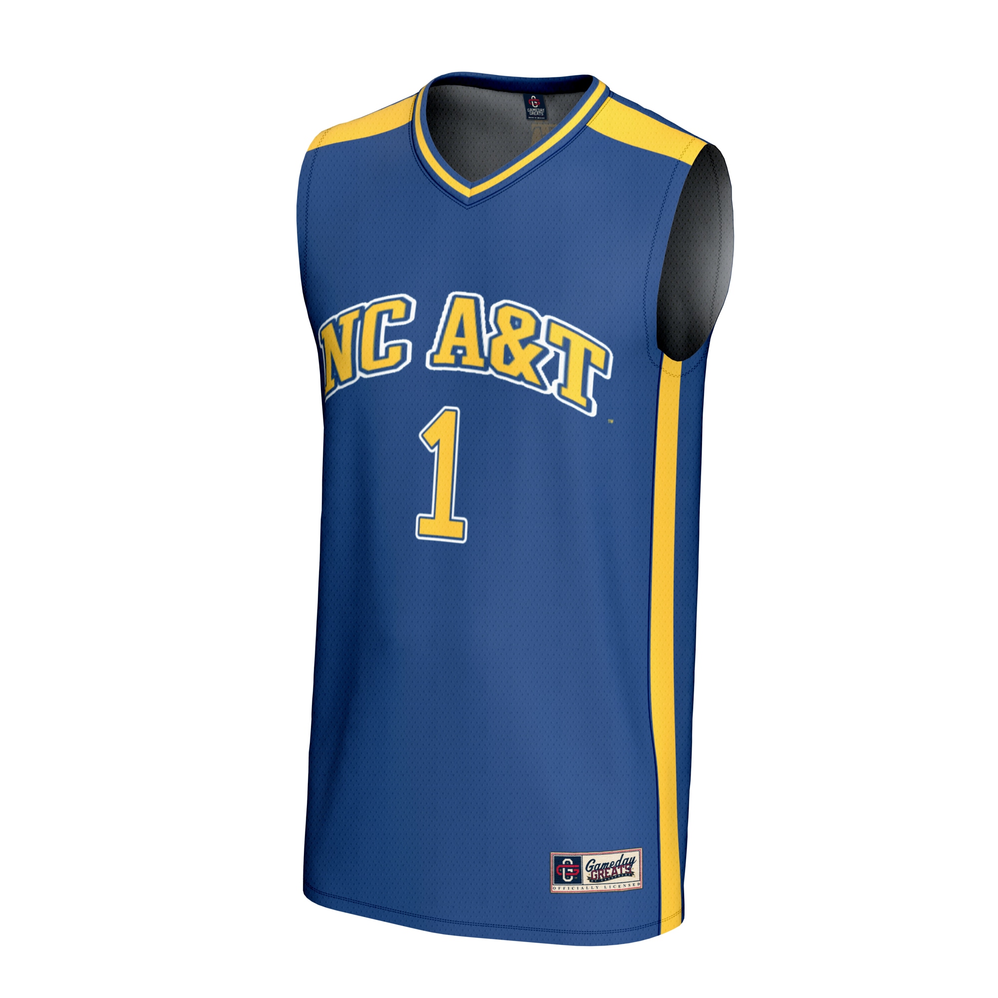 [NJP] North Carolina A&T Aggies GameDay Greats Youth Lightweight Basketball Fashion Jersey - Navy