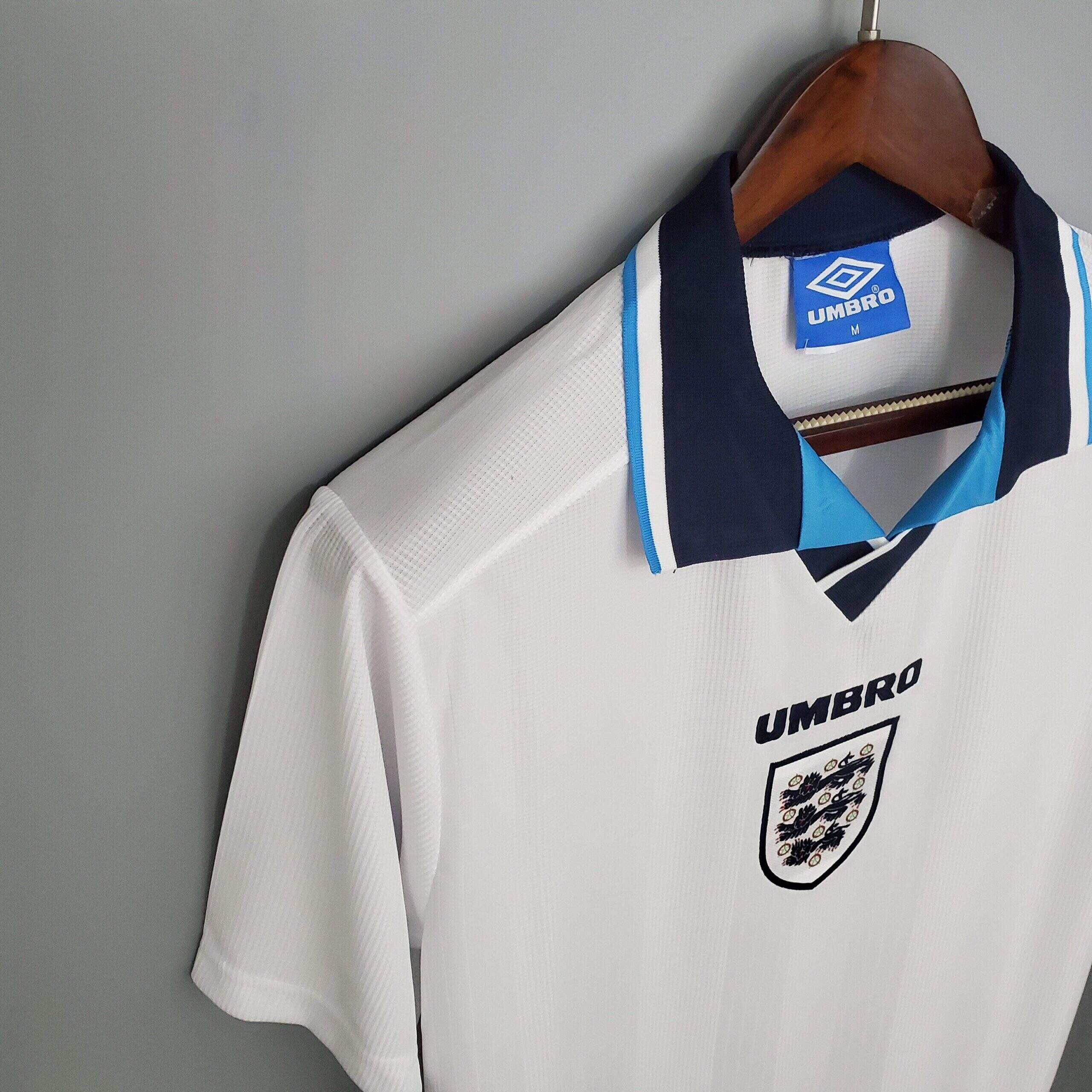 Cheap 1996 England Home retro kit