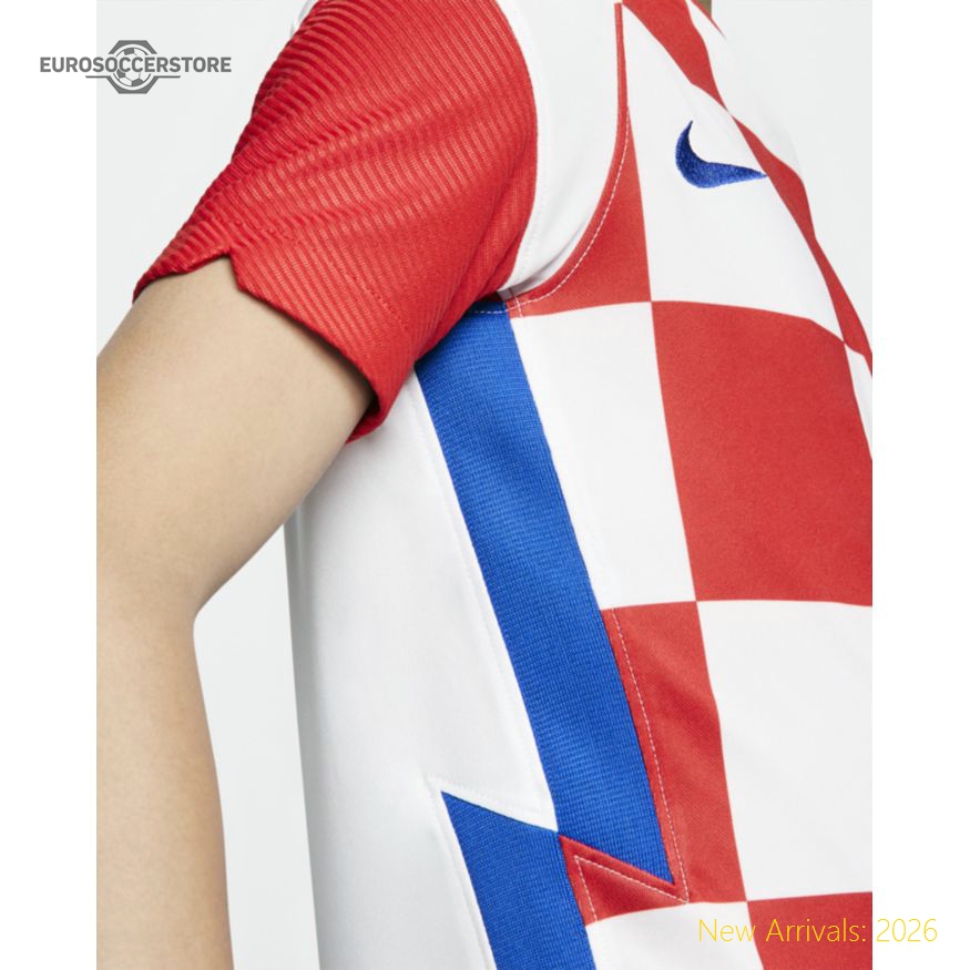 Officially Approved Kids Cro Croatia Home Authentic Jersey 2020
