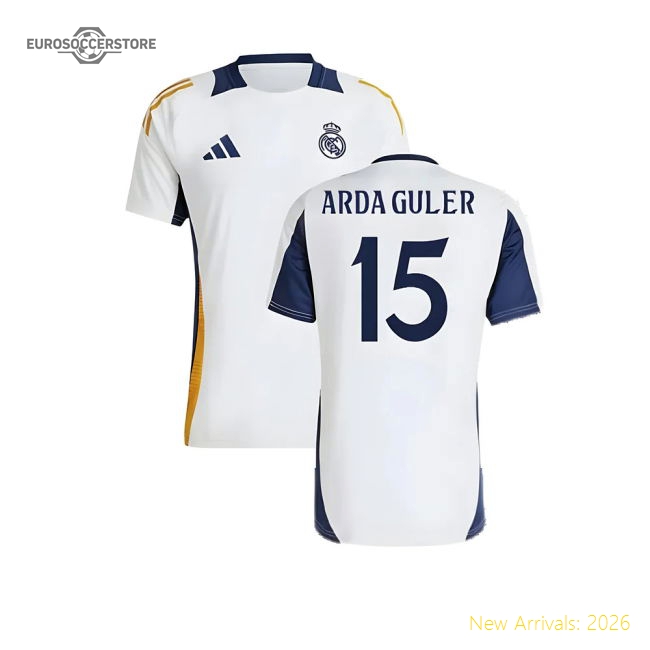 Best-Selling 2024-2025 Real Madrid Training Shirt (White) (Arda Guler