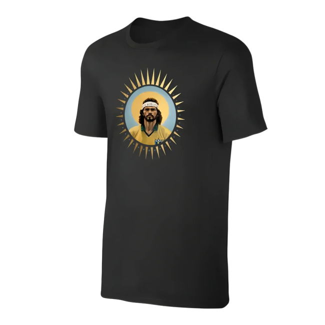 Athletic Brasil Holy Socrates T-Shirt - Black Player Championship