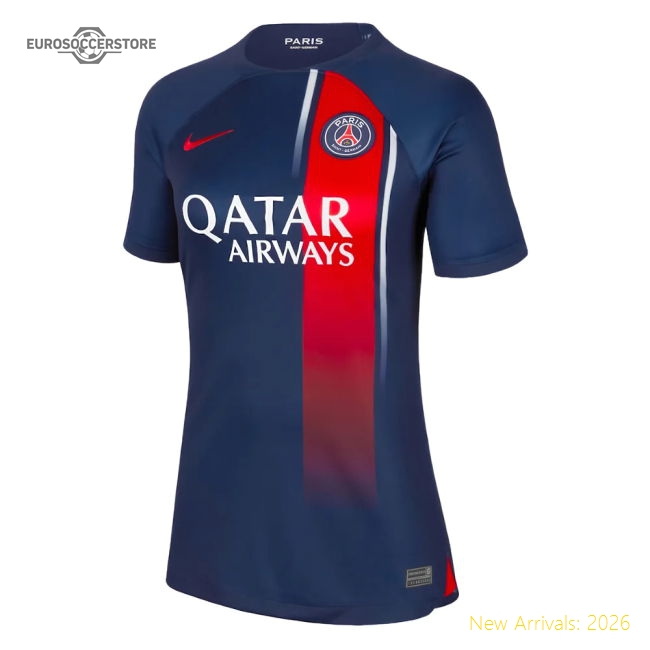 Top-Quality High-Quality 2023-2024 Psg Home Shirt (Ladies)