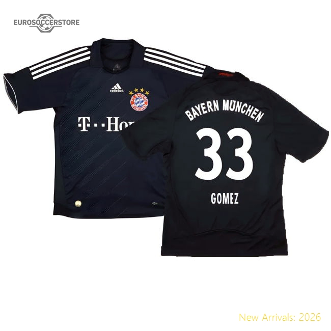 Bayern Munich Away Shirt (Gomez 2008-10 33) Fan Edition