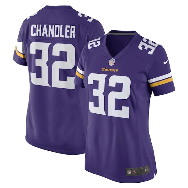 None Ty Chandler Game Jersey - Purple | NFL Player Jersey | NFL Footba