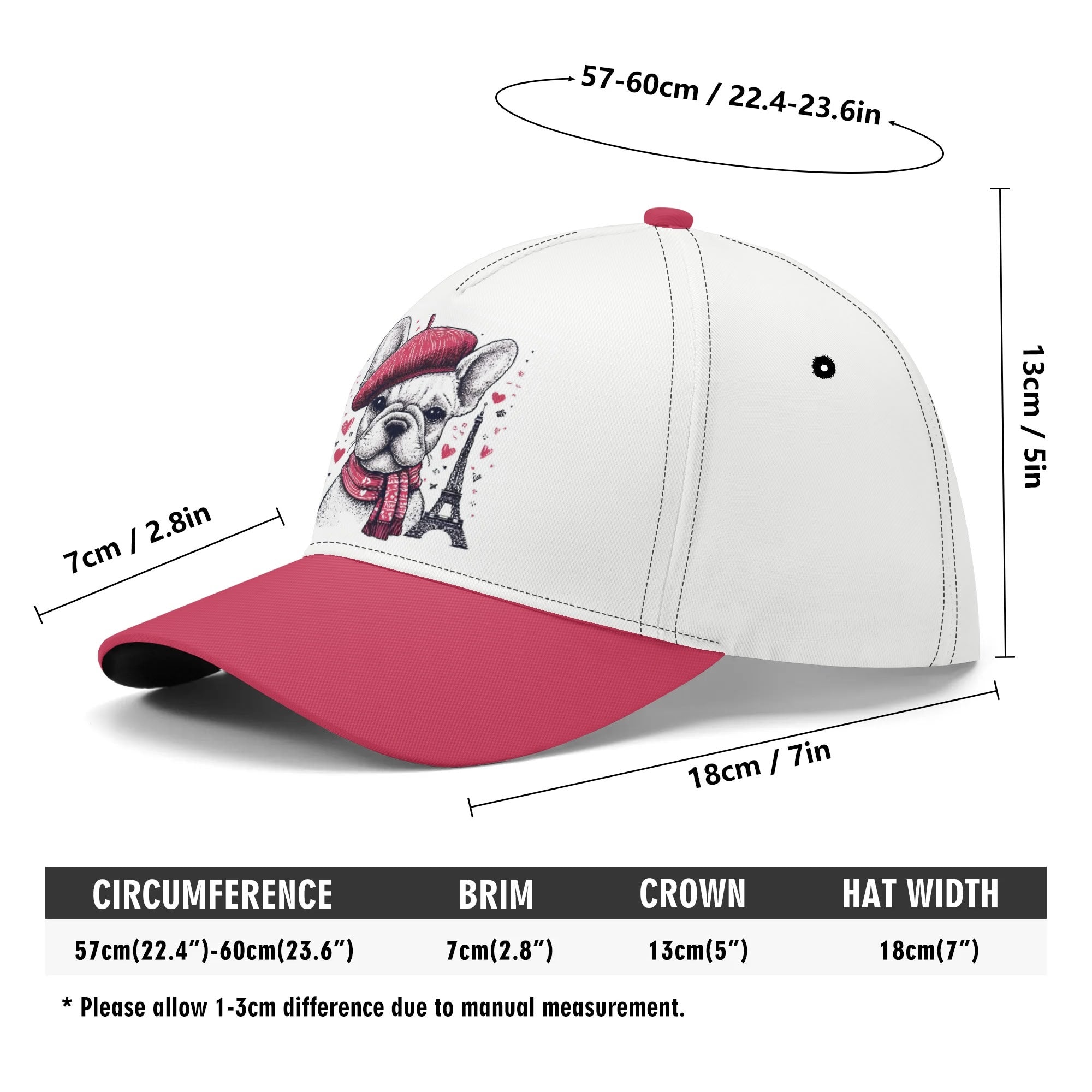 French Bulldog Nala Baseball Cap Cute Frenchie Essential