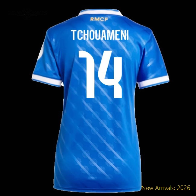 Refined Womens Football Team Tchouameni Jersey 2025-2026 Comfortable