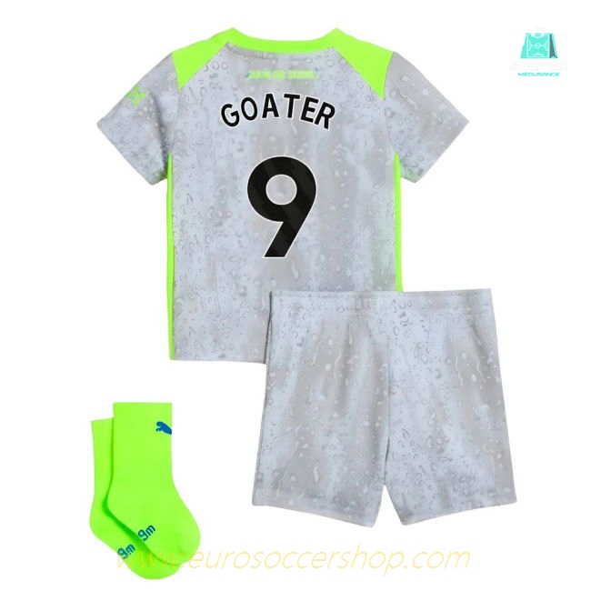 2025-2026 Man City Third Baby Kit (Goater 9)