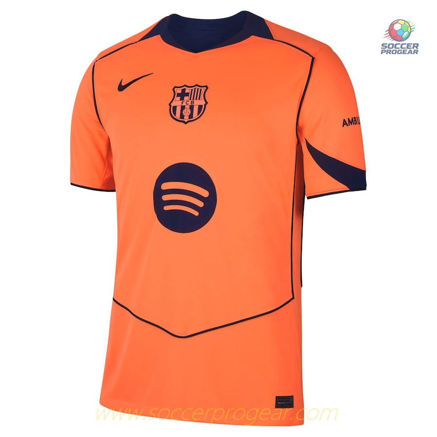 Barca 2025/26 Collection Third Children Soccer Uniform Soccer Jersey