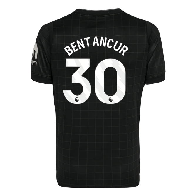 Bentancur 30 Pro Style Tottenham Away Professional Jersey 2025-2026
