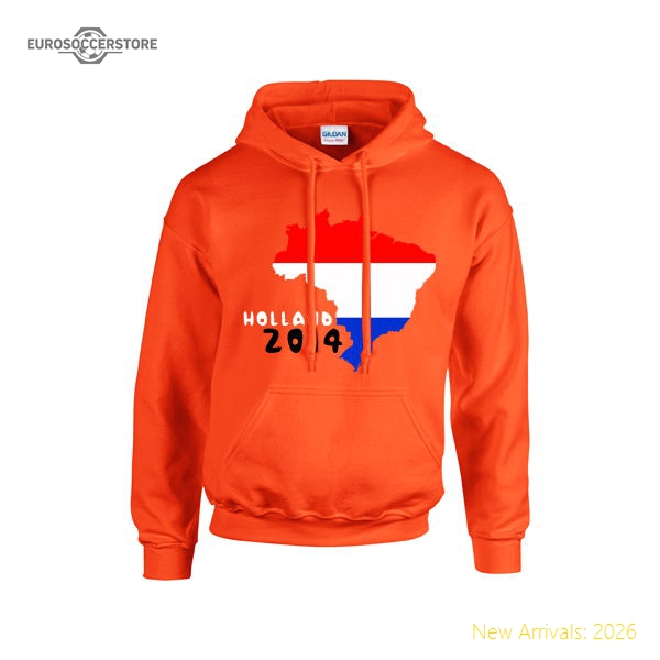 Holland 2014 Country Flag Hoody (orange) - Kids