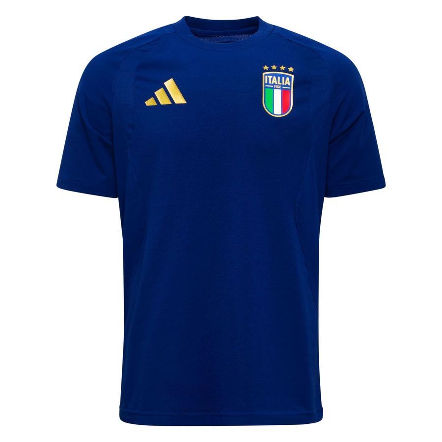 Italy T Shirt Tiro 26 Travel Victory Blue Supporter Version