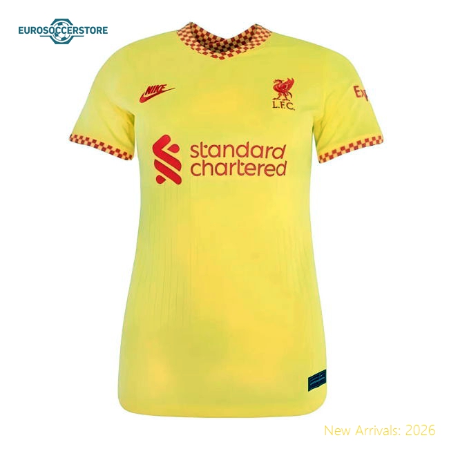 Luxury Liverpool Womens Jersey 2021-2022 Flexible Climacool